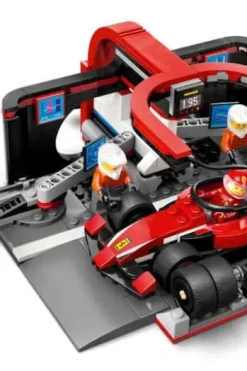 LEGO® City F1®-depotstopp og -team med Ferrari-bil 60443