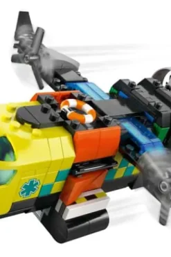 LEGO® City Fly-, servicebil- og luftputebåt-remix 60505