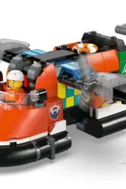 LEGO® City Fly-, servicebil- og luftputebåt-remix 60505
