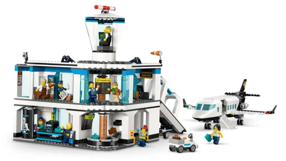 LEGO® City Flyplass og fly 60502