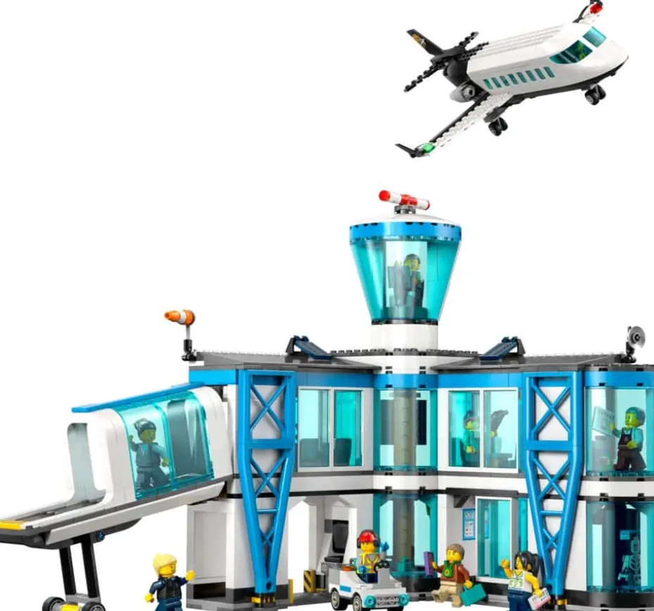 LEGO® City Flyplass og fly 60502