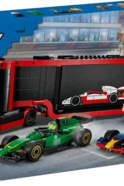 LEGO® City F1®-trailer med F1® RB20 og AMR24 60445