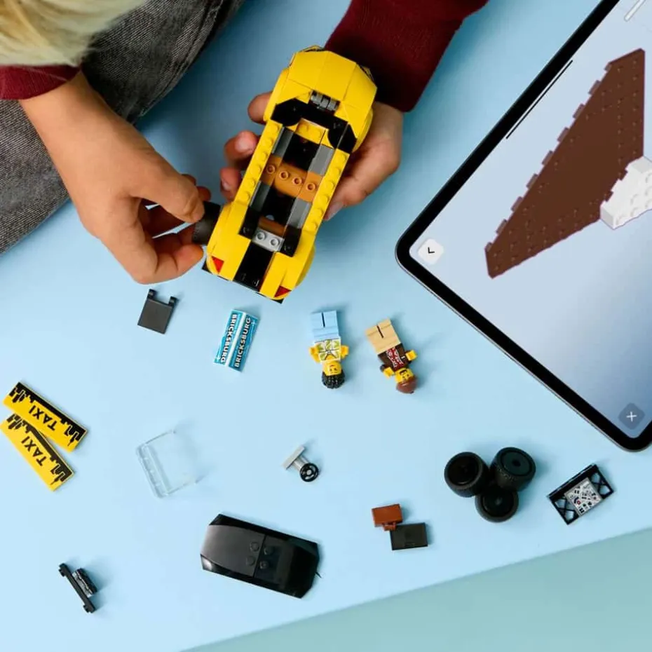 LEGO® City Gul taxi 60487