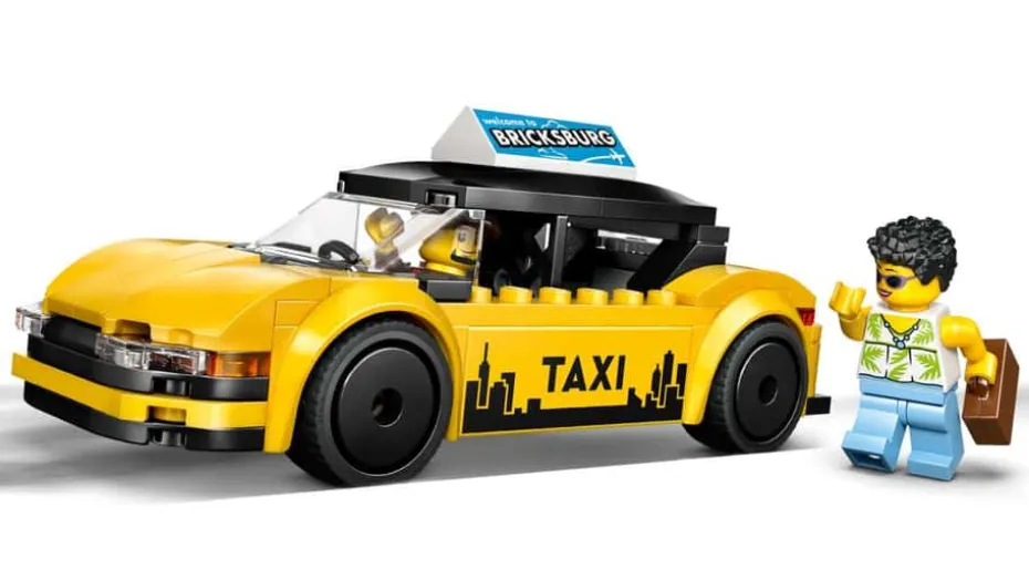 LEGO® City Gul taxi 60487