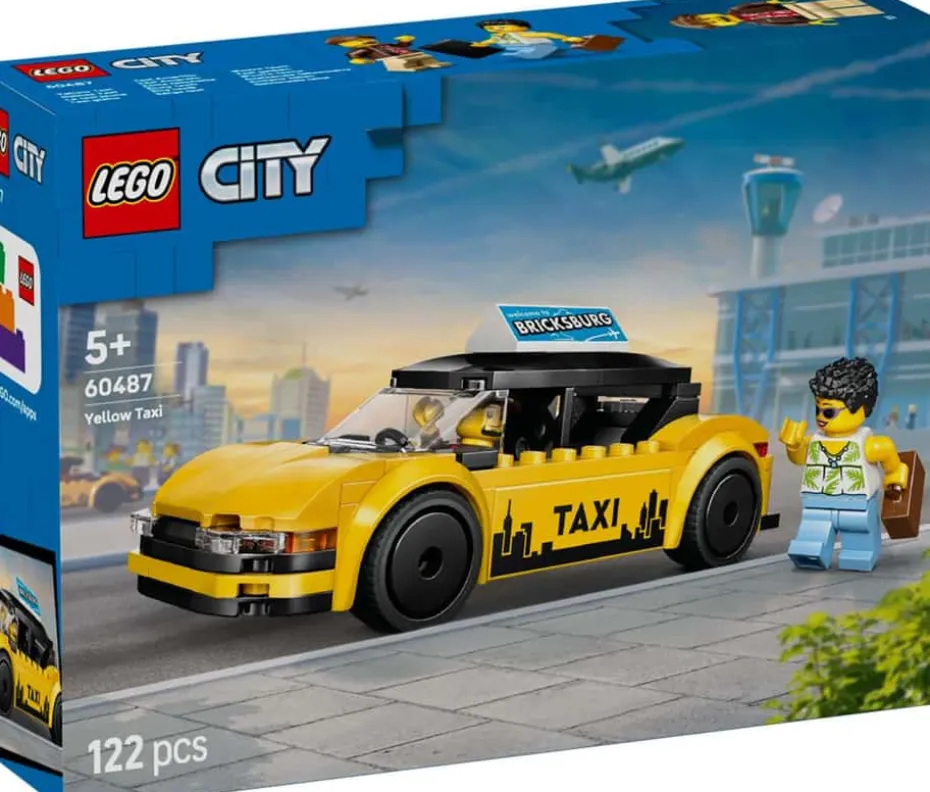 LEGO® City Gul taxi 60487