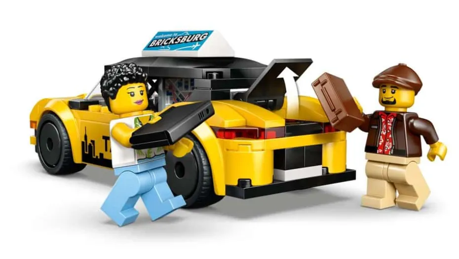LEGO® City Gul taxi 60487