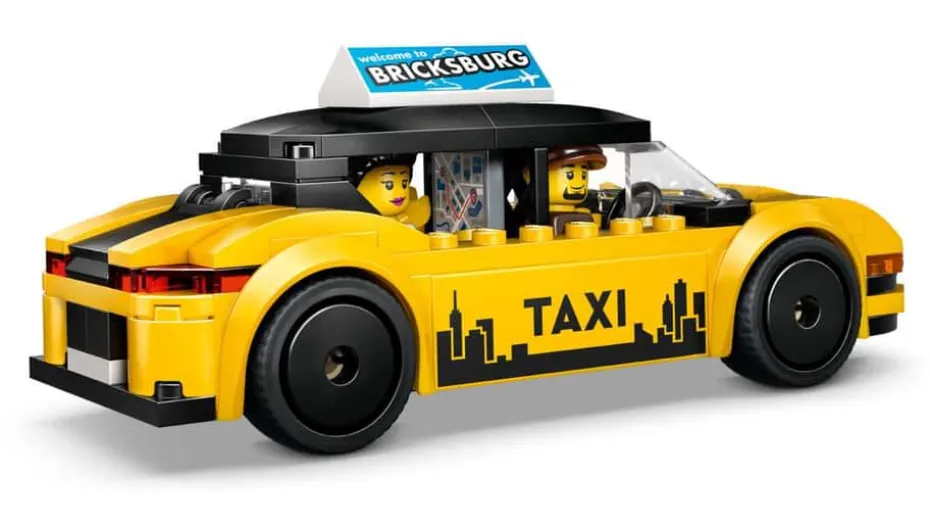 LEGO® City Gul taxi 60487