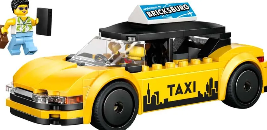 LEGO® City Gul taxi 60487