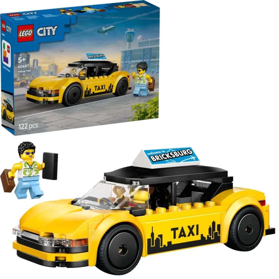 LEGO® City Gul taxi 60487