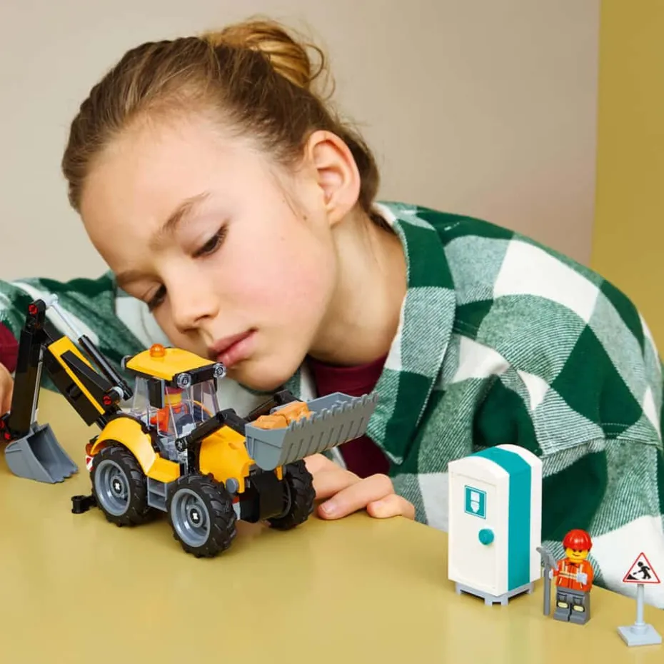 LEGO® City Gul traktorgraver 60480