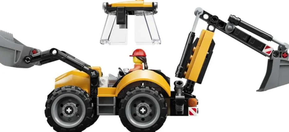 LEGO® City Gul traktorgraver 60480