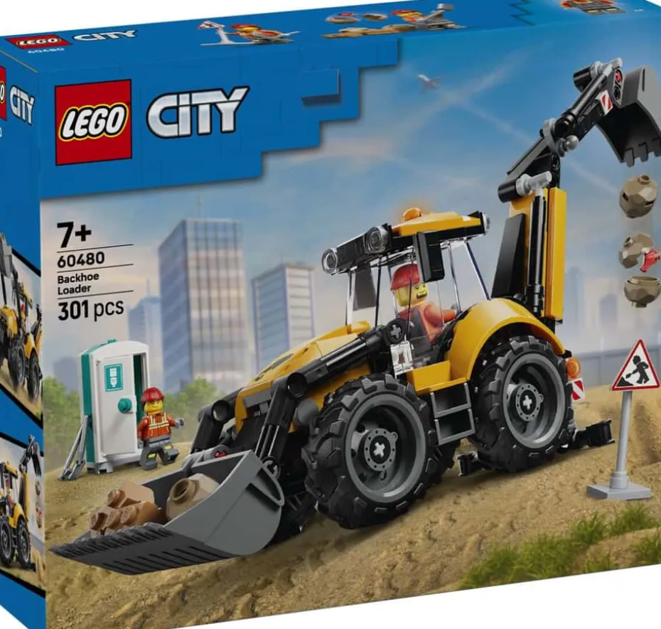 LEGO® City Gul traktorgraver 60480