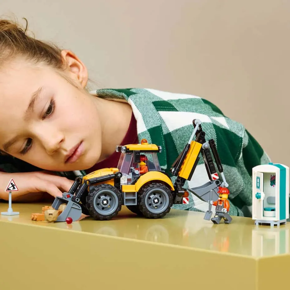 LEGO® City Gul traktorgraver 60480