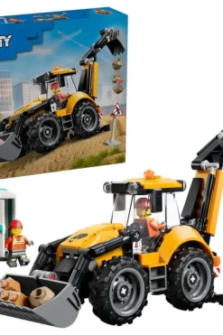LEGO® City Gul traktorgraver 60480