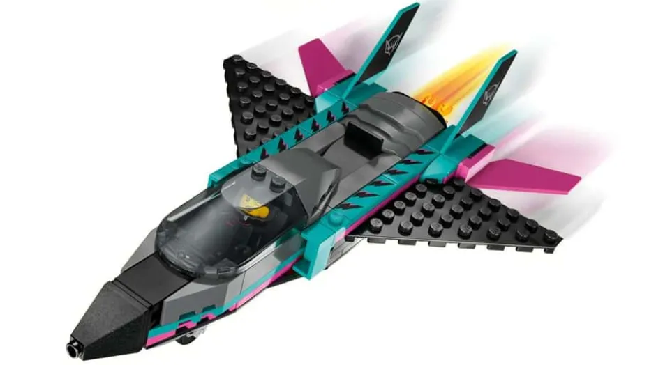 LEGO® City Jagerfly mot bil 60489