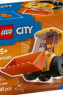 LEGO® City Kjøretøy – hjullaster med kran 60483