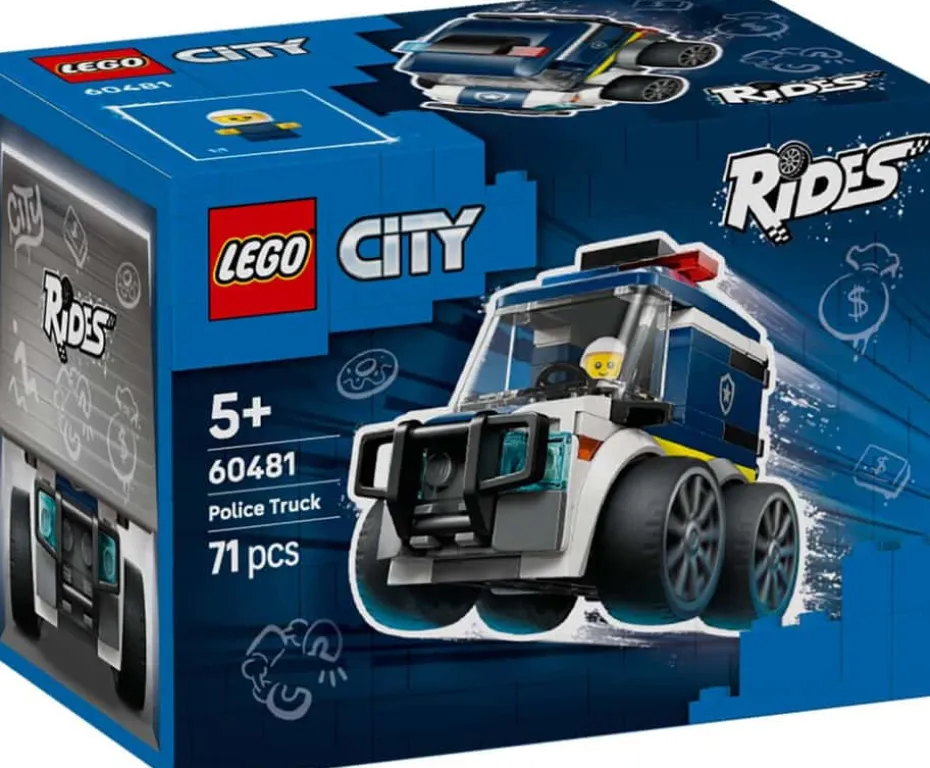 LEGO® City Kjøretøy – politikjøretøy 60481