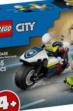 LEGO® City Skurkejakt med motorsykkelpolitiet 60455