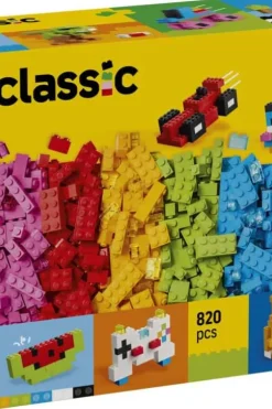 LEGO® Classic Kreativitetssett med fargerike klosser 11045
