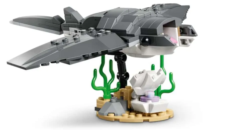 LEGO® Creator Blodtørstig hai med skattkiste 31381