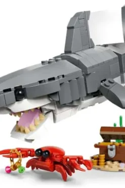 LEGO® Creator Blodtørstig hai med skattkiste 31381