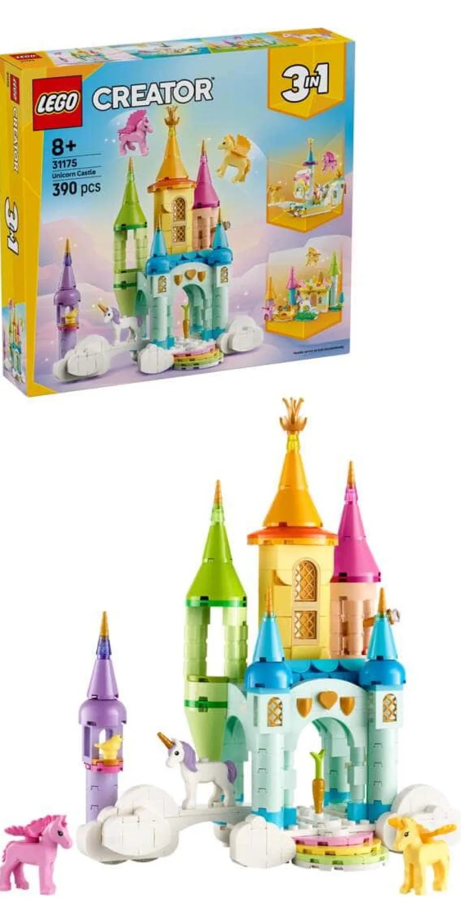 LEGO® Creator enhjørningslott 31175