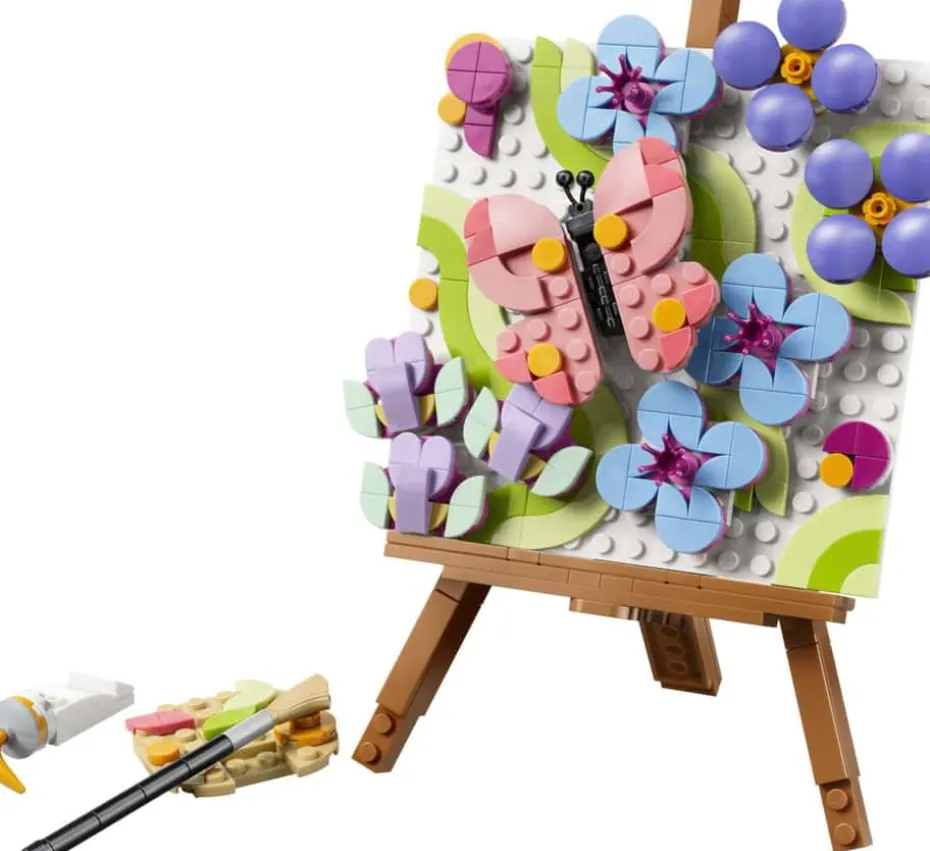 LEGO® Creator 3-i-1 Dekorativt blomstermaleri 31390
