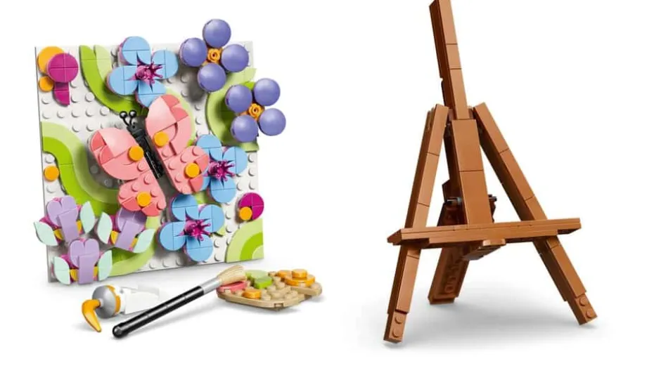 LEGO® Creator 3-i-1 Dekorativt blomstermaleri 31390