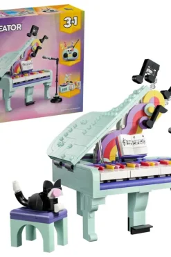 LEGO® Creator 3-i-1 Dekorativt flygel med katt 31392