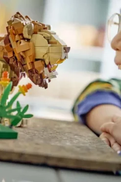 LEGO® Creator 3-i-1 Ville dyr: Majestetisk løve 31386