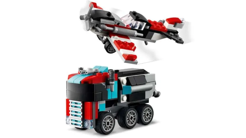 LEGO® Creator Trailer med helikopter 31146