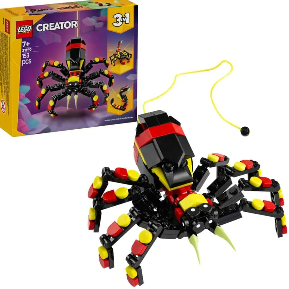 LEGO® Creator Ville dyr: Overraskende edderkopp 31159