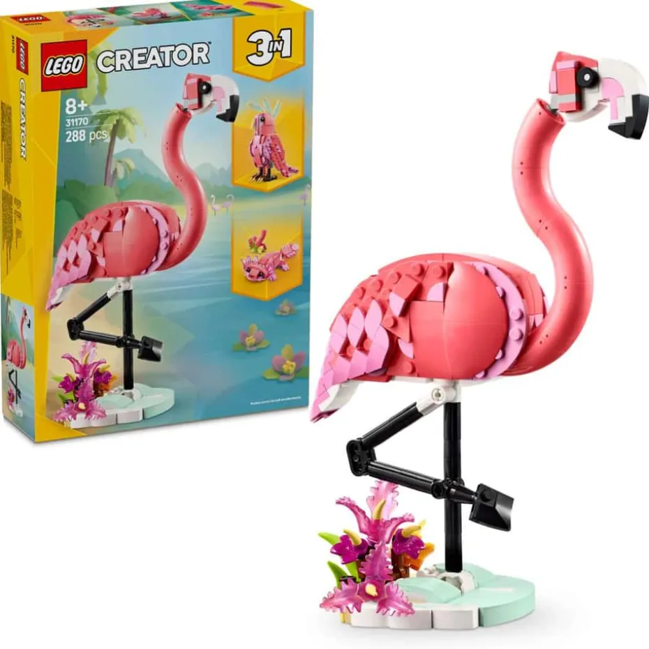 LEGO® Creator Ville dyr: Rosa flamingo 31170