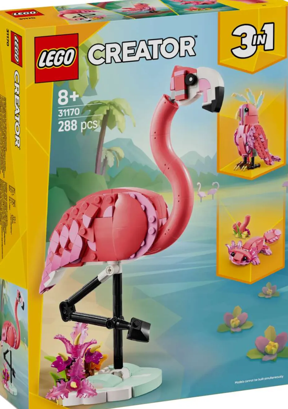 LEGO® Creator Ville dyr: Rosa flamingo 31170