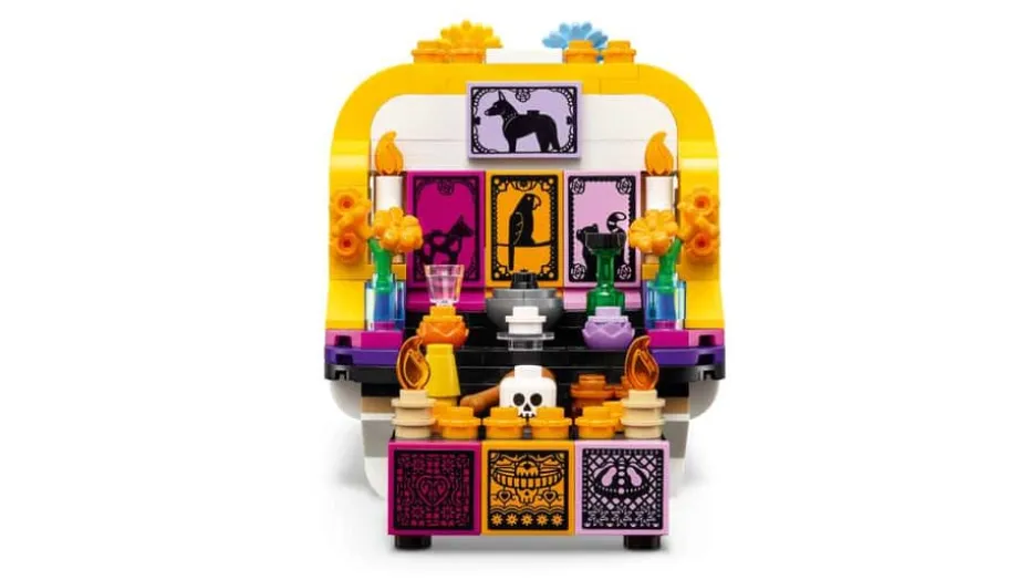 LEGO® De dødes alter Día De Los Muertos-hodeskalledekor 40811