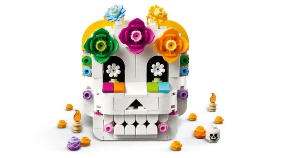 LEGO® De dødes alter Día De Los Muertos-hodeskalledekor 40811