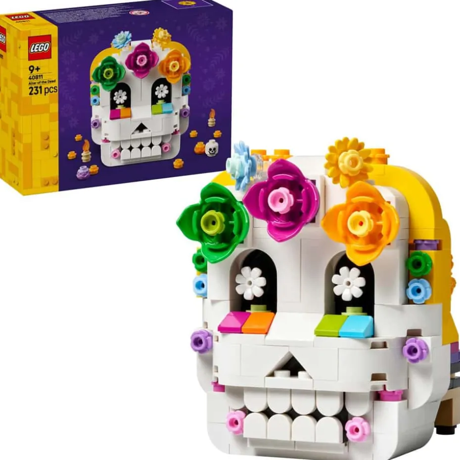 LEGO® De dødes alter Día De Los Muertos-hodeskalledekor 40811