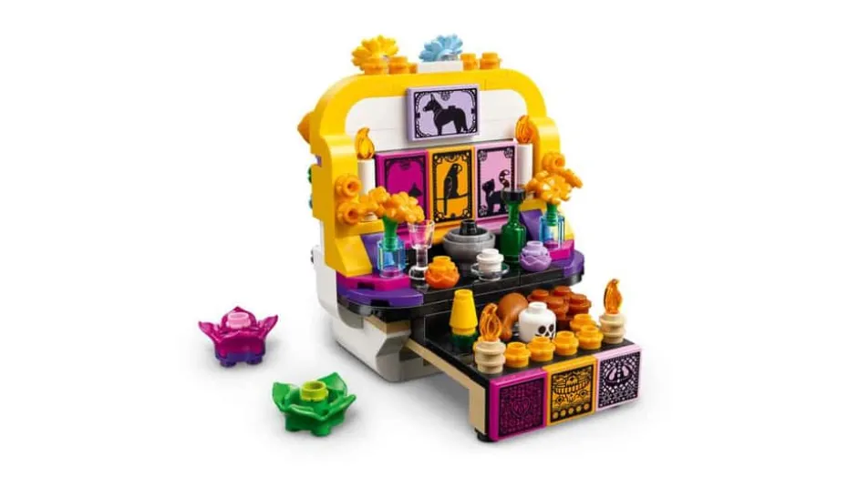 LEGO® De dødes alter Día De Los Muertos-hodeskalledekor 40811