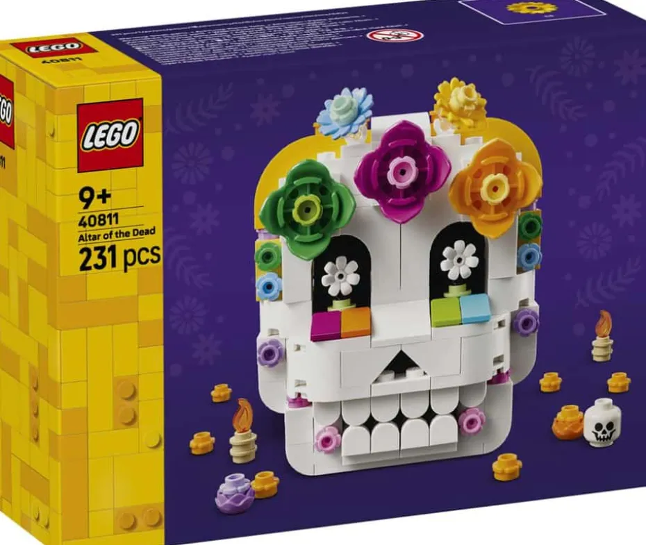 LEGO® De dødes alter Día De Los Muertos-hodeskalledekor 40811