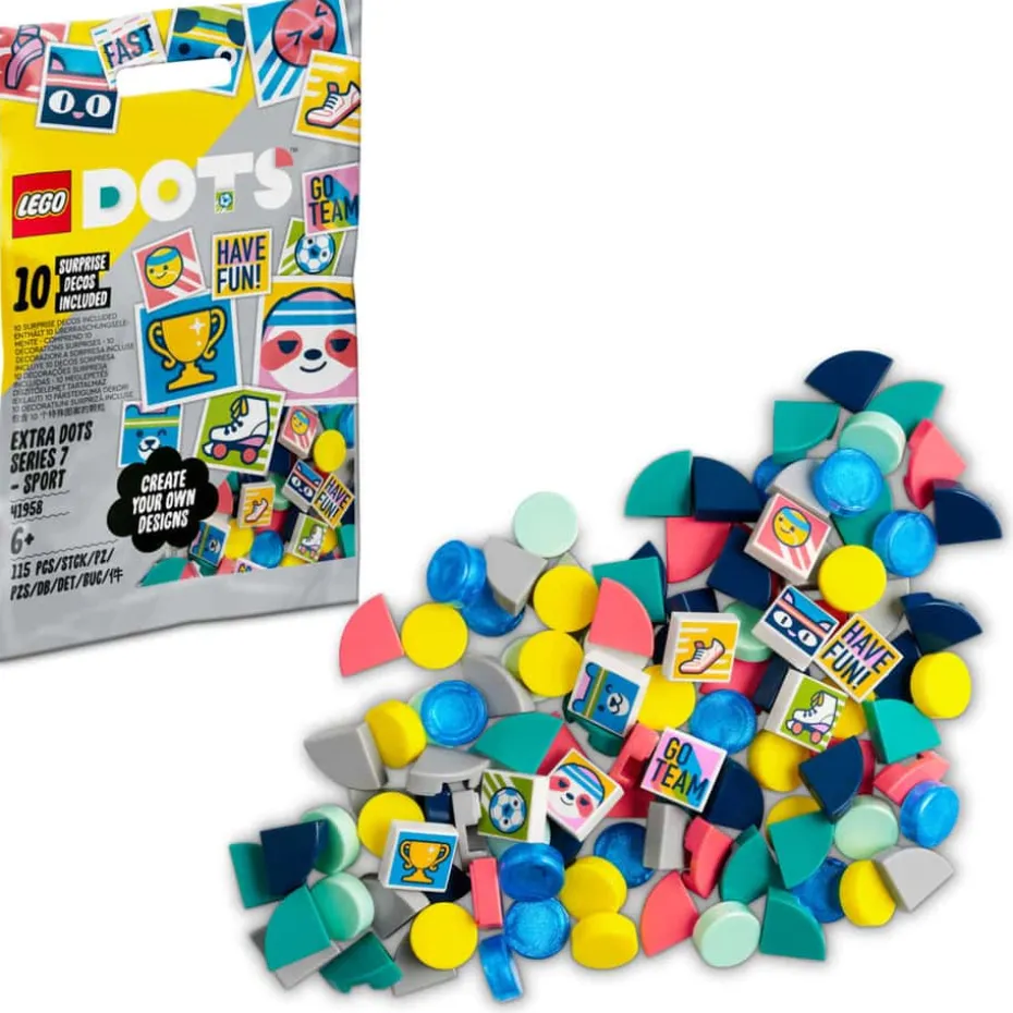 LEGO® DOTS 41958 Ekstra DOTS serie 7 – SPORT
