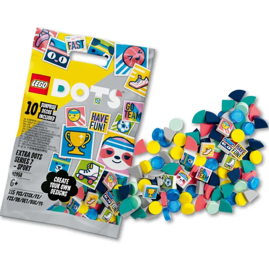 LEGO® DOTS 41958 Ekstra DOTS serie 7 – SPORT