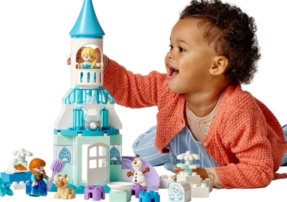 LEGO® DUPLO® │ Disney Anna og Elsas frostige slottsfest 10455