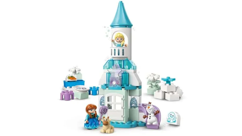 LEGO® DUPLO® │ Disney Anna og Elsas frostige slottsfest 10455