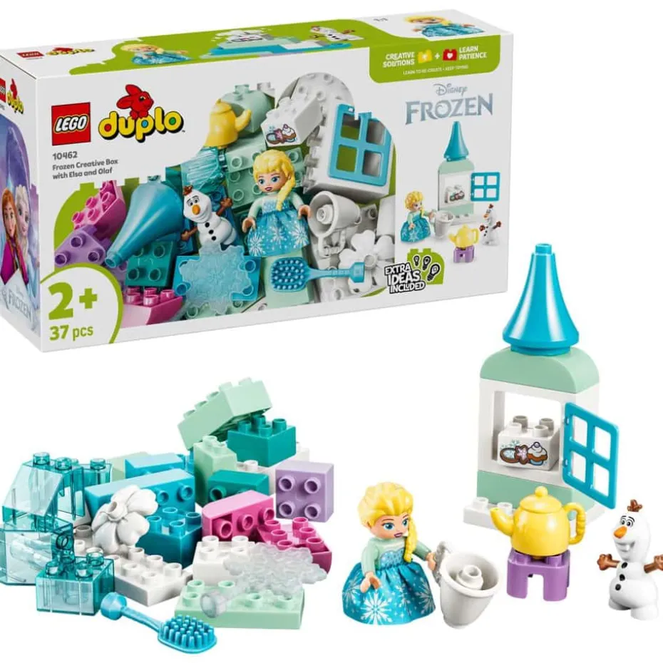 LEGO® DUPLO® | Disney Frost-kreativitetsboks med Elsa og Olaf 10462
