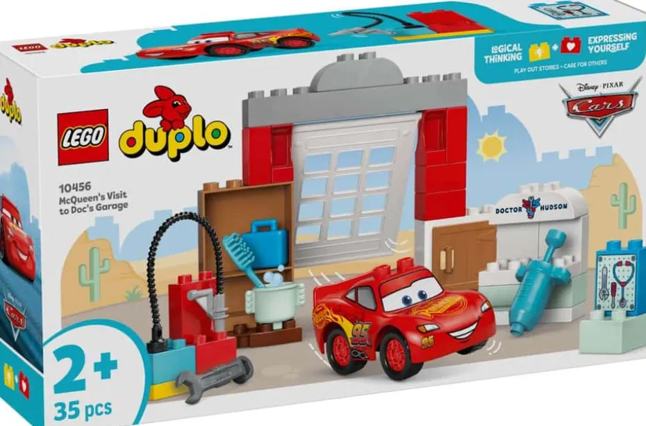 LEGO® DUPLO® │ Disney og Pixars Biler: McQueen besøker Docs verksted 10456