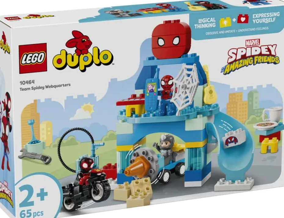 LEGO® DUPLO® │ Marvel Team Spideys hovedkvarter 10464