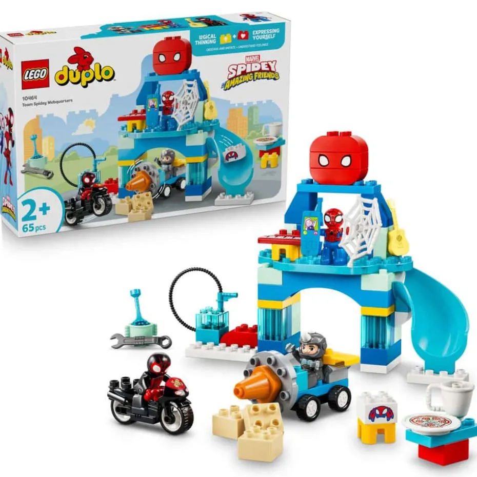 LEGO® DUPLO® │ Marvel Team Spideys hovedkvarter 10464