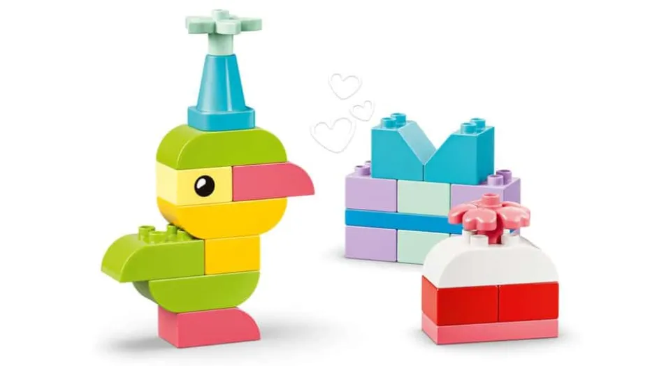 LEGO® DUPLO® Classic Kreativitetsboks med fargerike klosser 10479