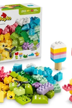 LEGO® DUPLO® Classic Kreativitetsboks med fargerike klosser 10479