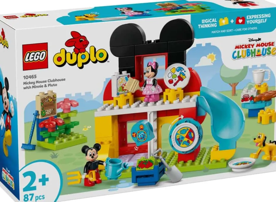 LEGO® DUPLO® │Disney Mikkes Klubbhus med Minni og Pluto 10465